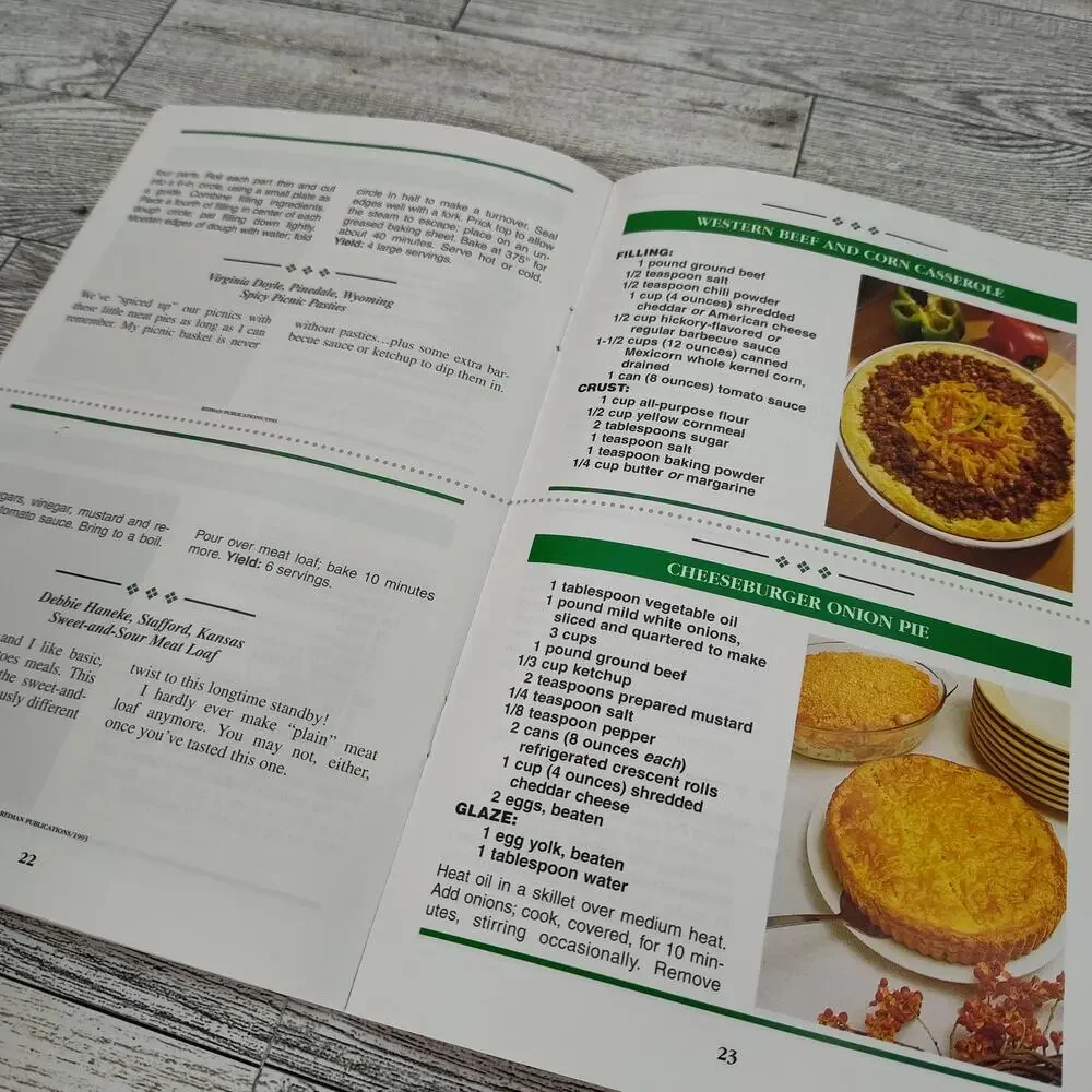 Country Cooking Prize-Winning Beef‎ RECIPE CARDS Collection Cookbook Booklet